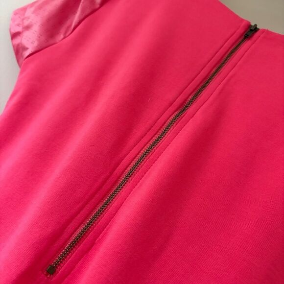 Sunday in Brooklyn Anthropologie Pink Textured Short Sleeve Blouse Women's S exc - Picture 7 of 11